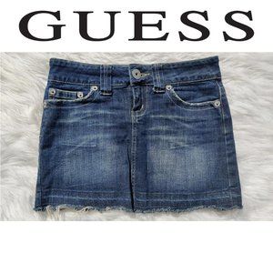 Guess Mini Jean Skirt Size 24